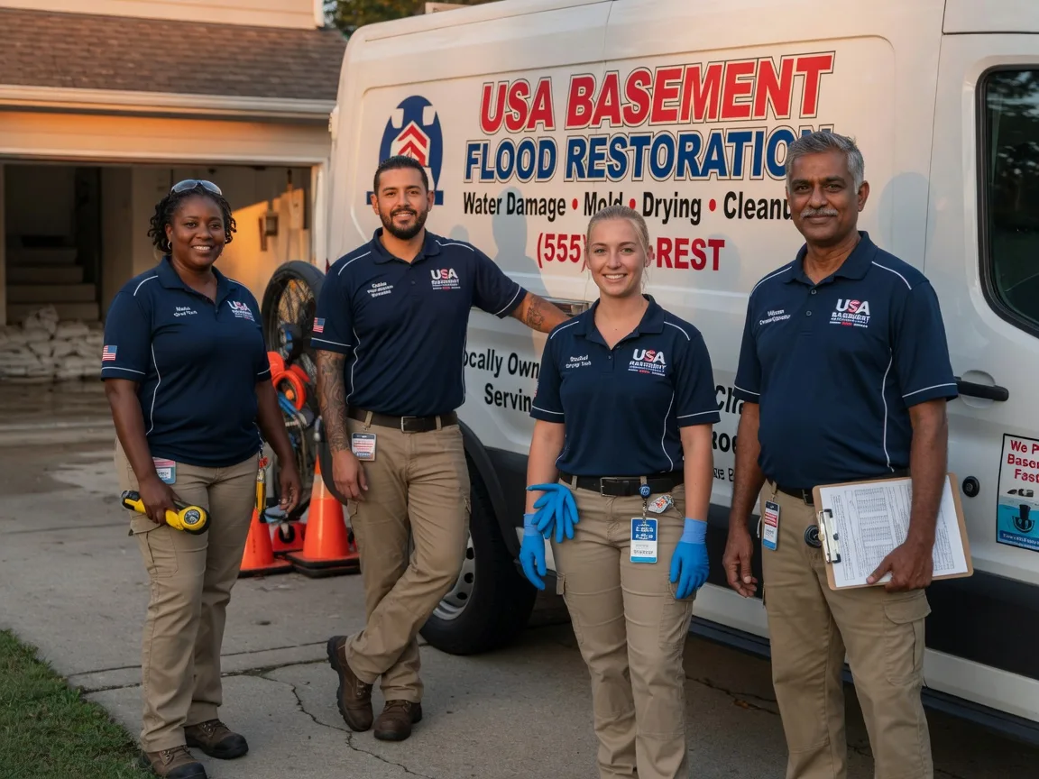 Basement Flood Cleanup company in Mears, VA